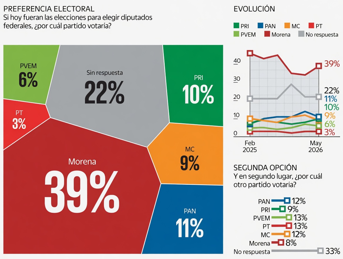 Preferencia electoral Morena