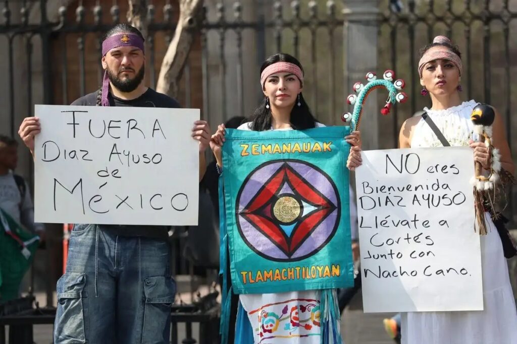 Protestas contra Díaz Ayuso