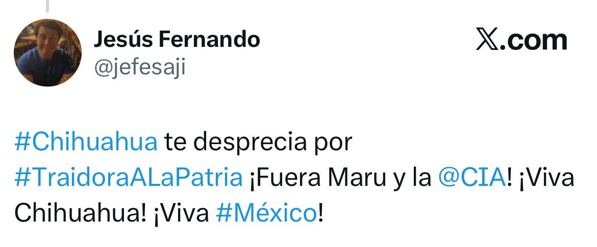 Redes contestan a Maru Campos