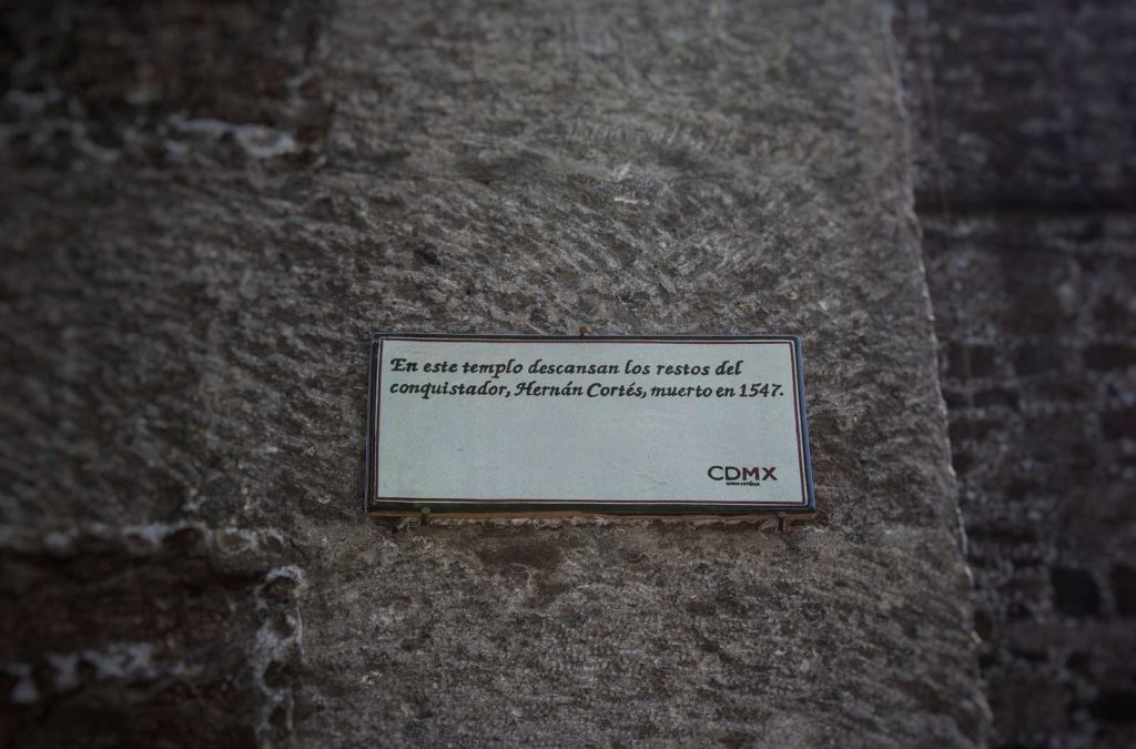 Restos de Hernán Cortés