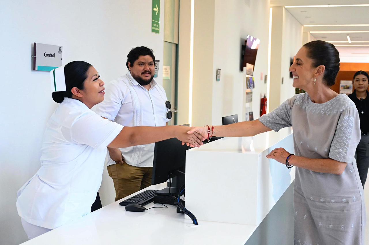 Sheinbaum inaugura hospital