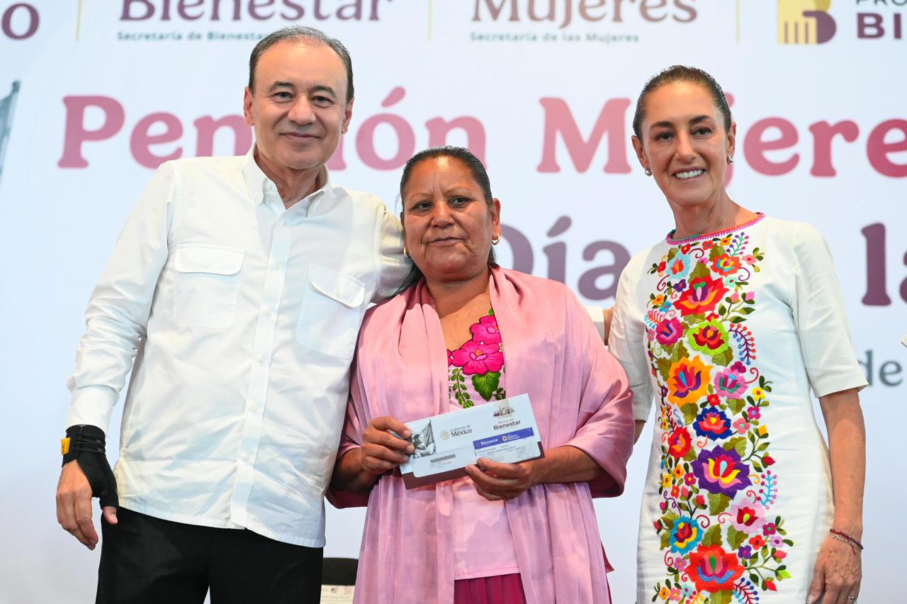 Sheinbaum pensiones Sonora
