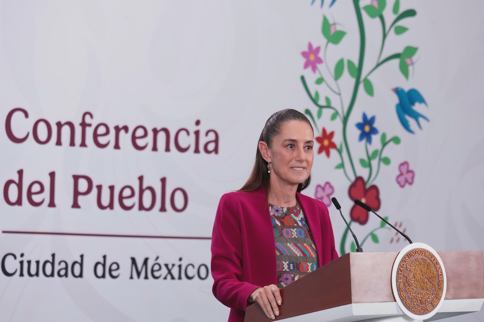 Sheinbaum presenta Olinia