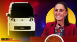 Sheinbaum presenta última versión del auto eléctrico Olinia
