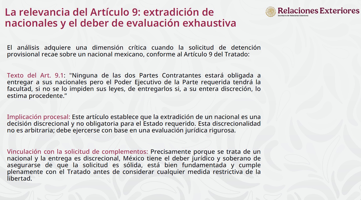 Casos de extradición negados por Estados Unidos