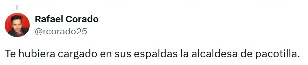 te hubiera cargado