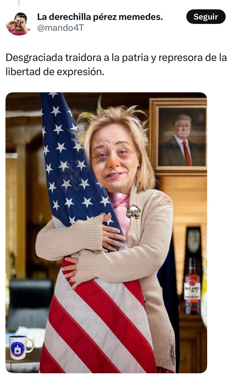 Usuarios contestan a Maru Campos