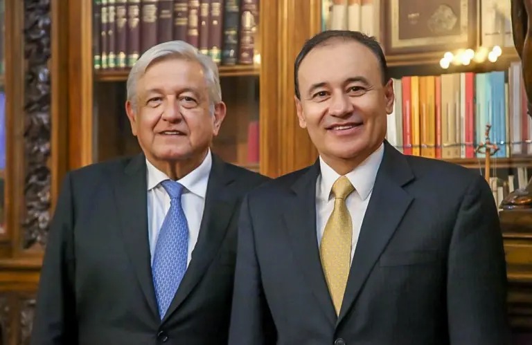 Alfonso Durazo y AMLO 