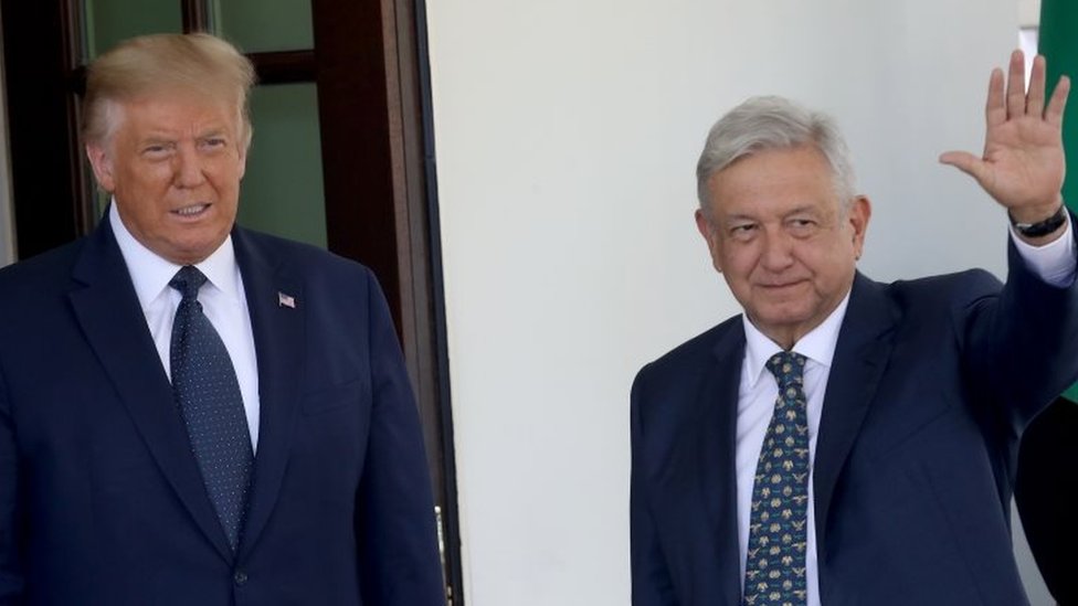 AMLO y Trump