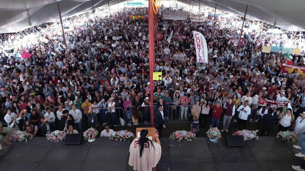 Ana Lilia Rivera presenta segundo informe