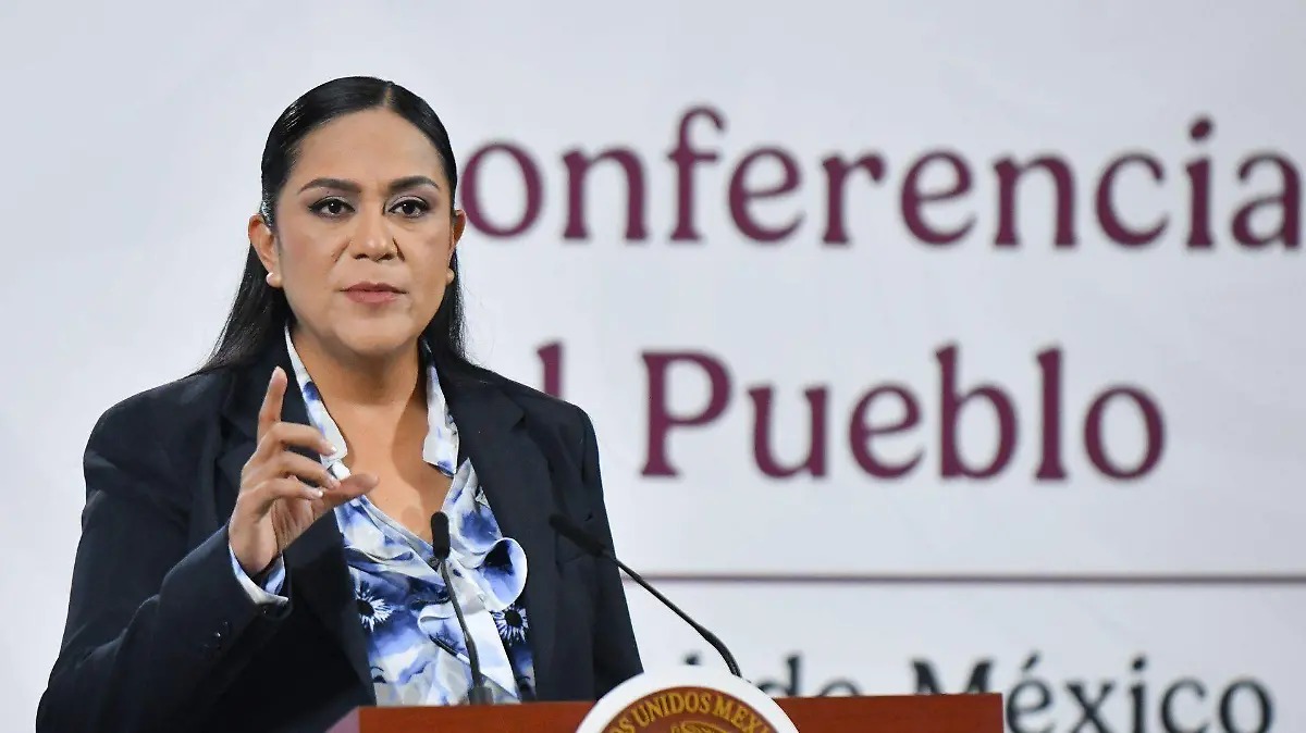Ariadna Montiel negó que Morena proteja a funcionarios relacionados con el crimen organizado.
