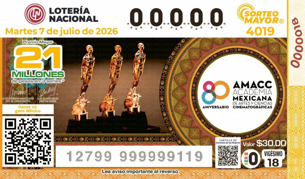 billete Lotería Amacc