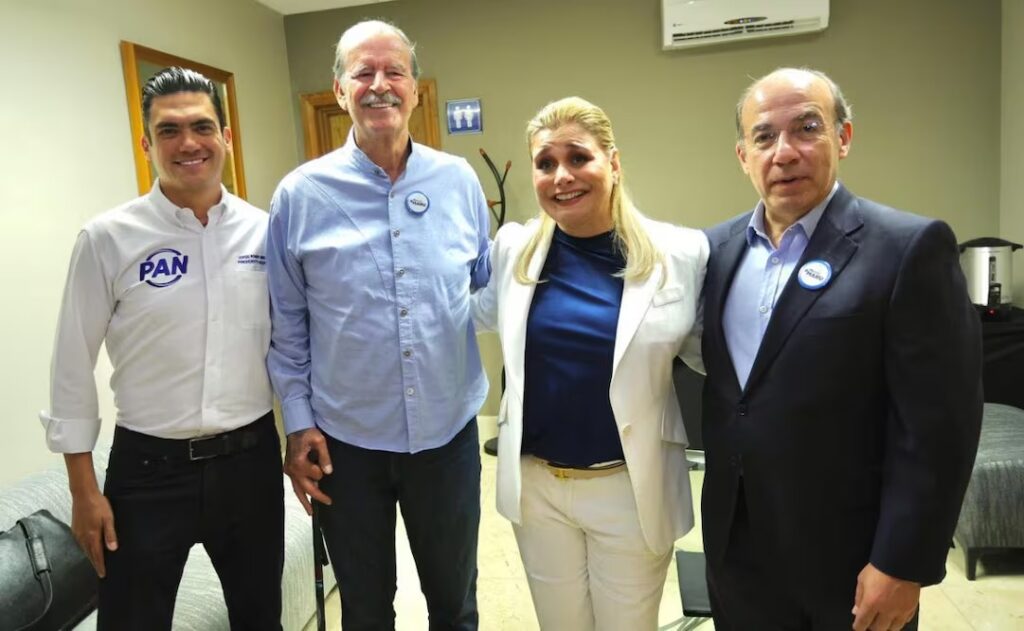 Calderón, Fox y Maru Campos