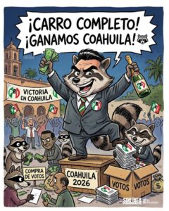 El PRI se olvidó de los aliados y se llevó el carro completo en Coahuila.
