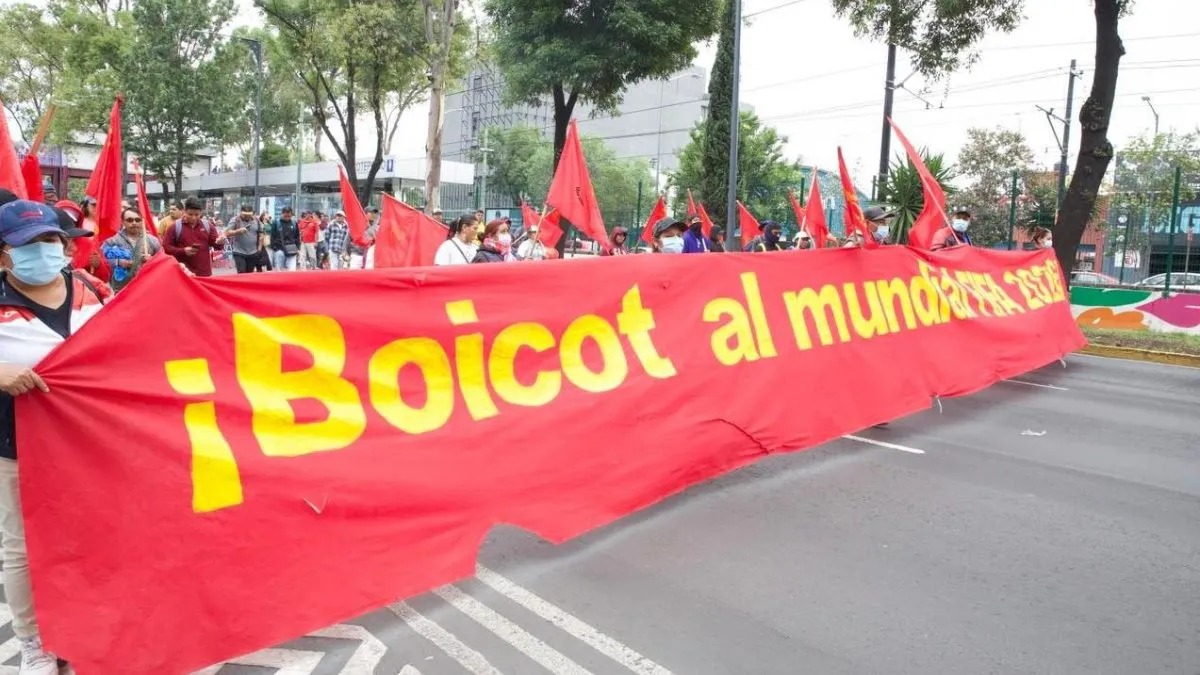 CNTE boicot Mundial 2026