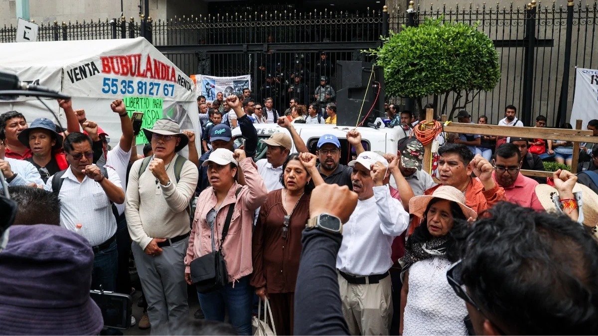 Salón de clases en una escuela pública de una entidad con rezago educativo.