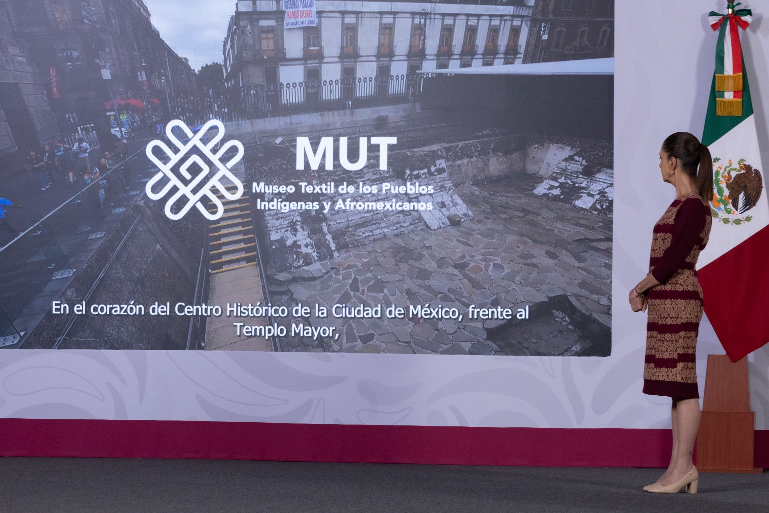 Sheinbaum destaca el Museo Textil de los Pueblos Indígenas y Afromexicanos