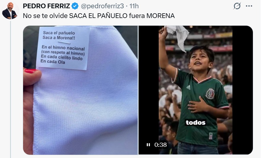 Convocan uso del pañuelo