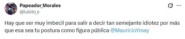 Redes tunden a Mauricio Ymay tras petición contra manifestantes