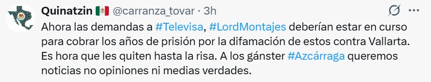difamación contra Vallarta
