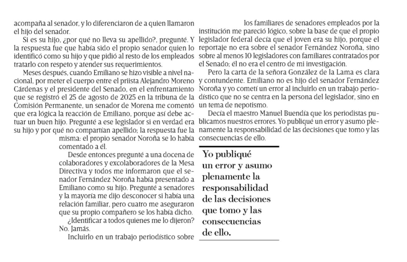 Disculpa de Leti Robles