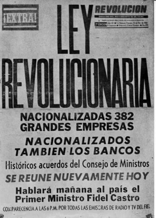 expropiación Cuba
