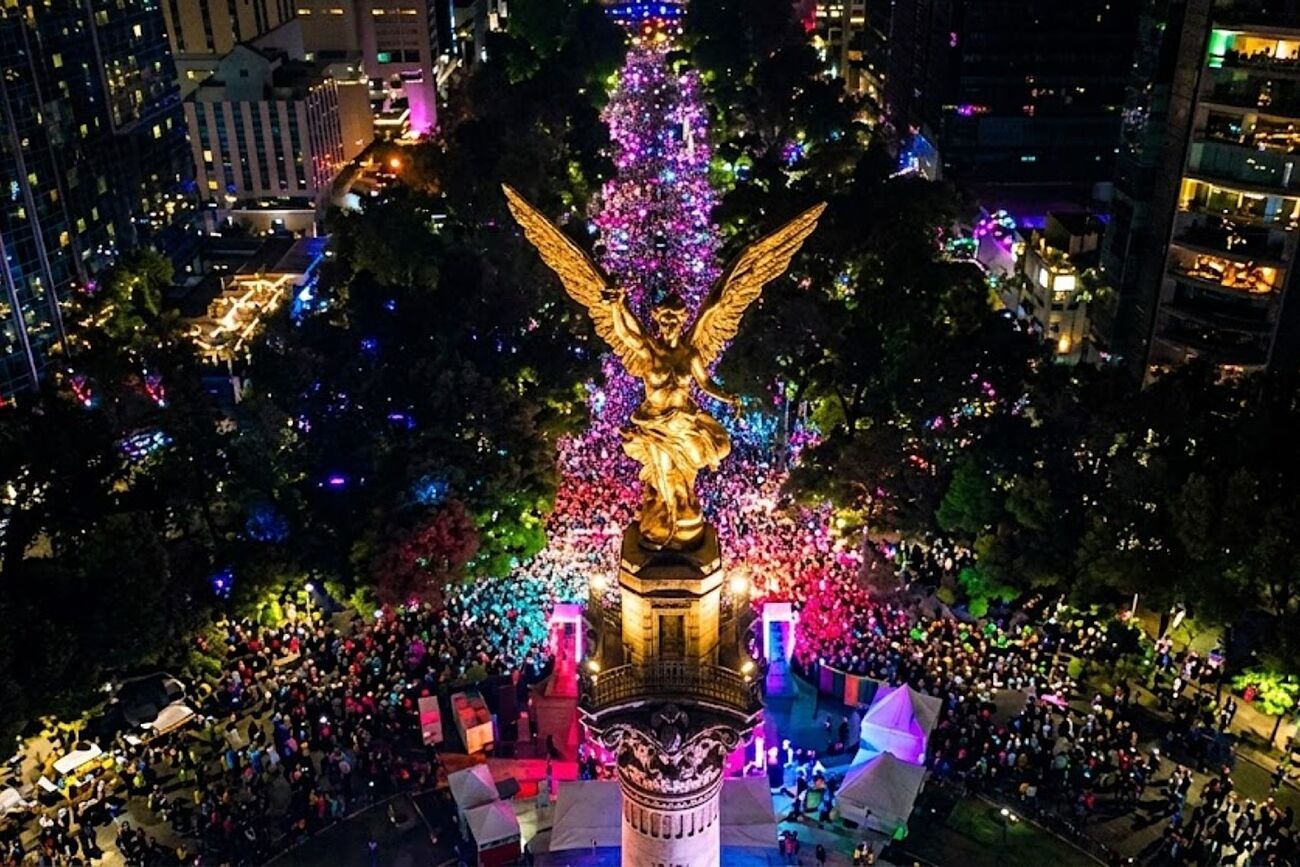 Festejos de México vs. Corea