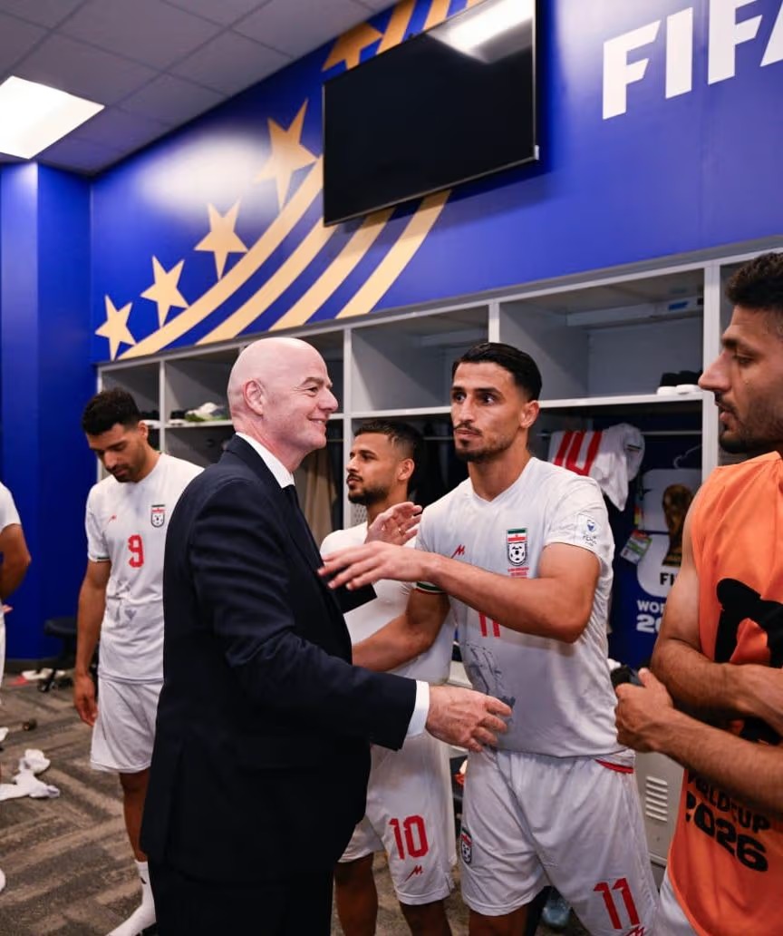 Gianni Infantino Irán