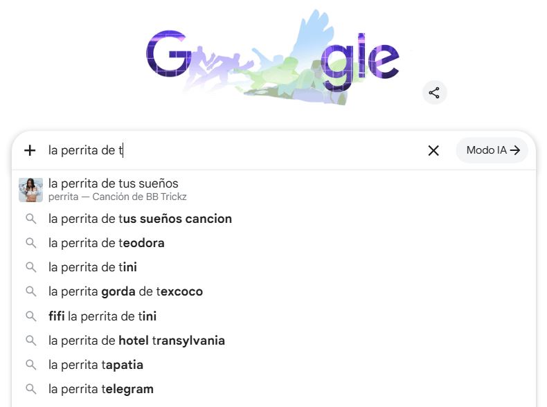 Google limpia sugerencias