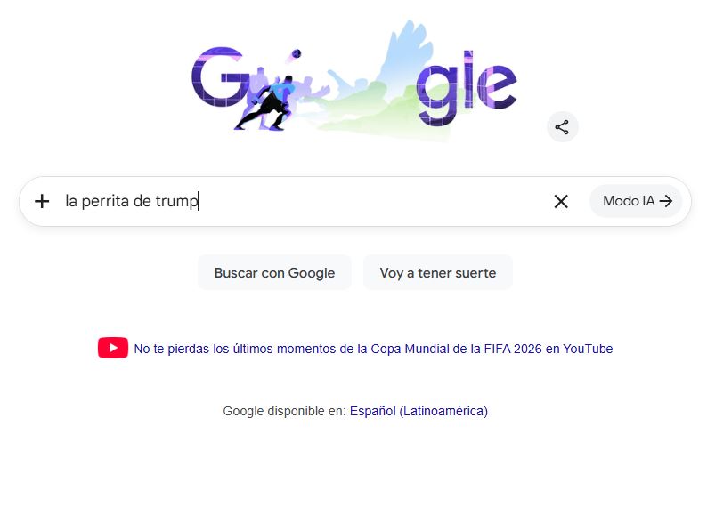 Google perrita Trump 