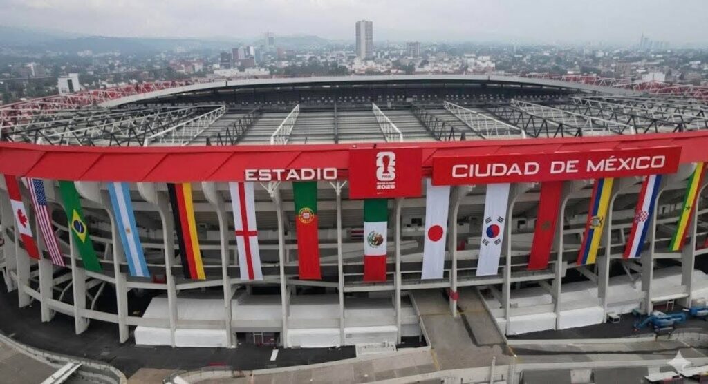 Infantino elogia Estadio Ciudad de Méxco