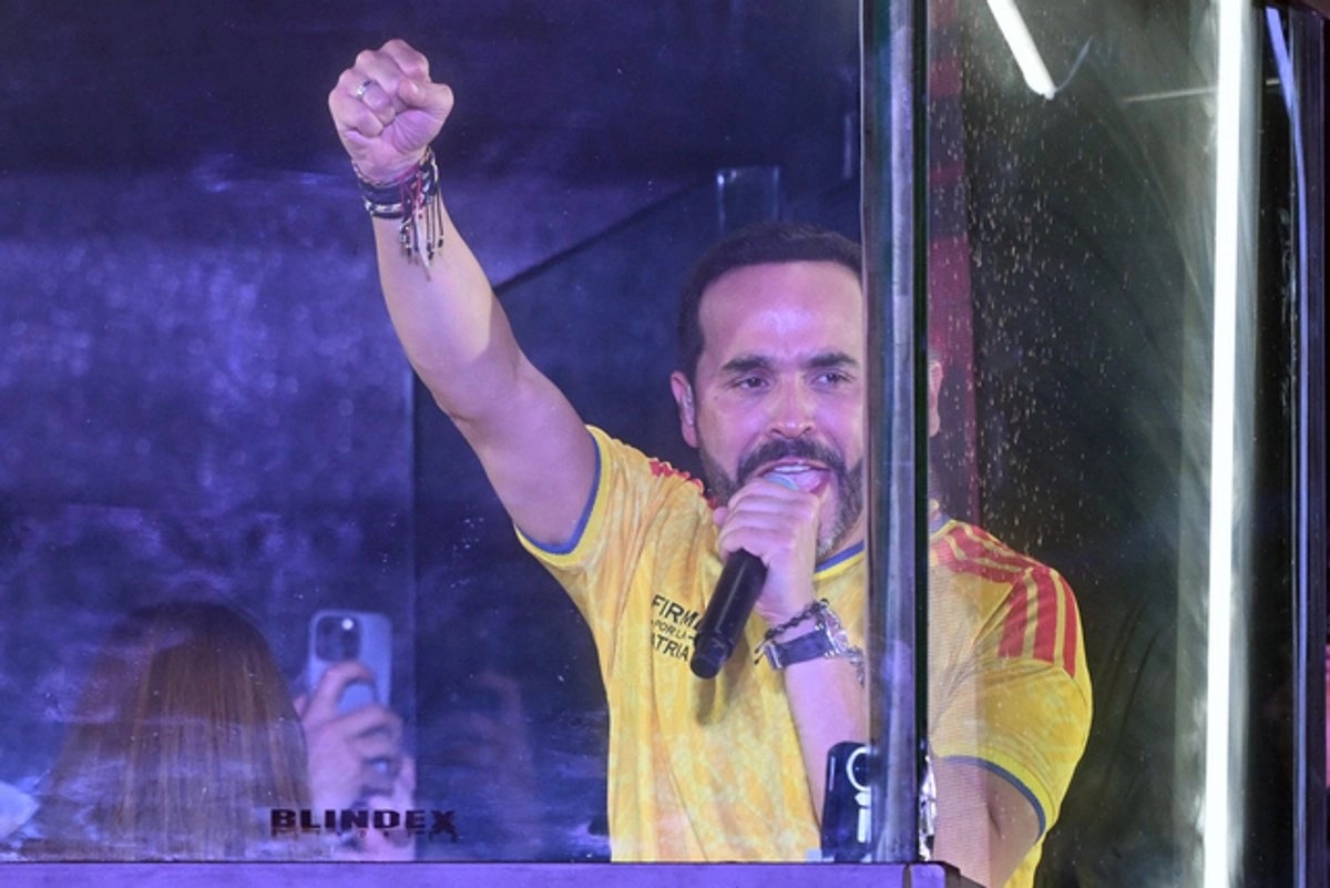 Diversos líderes reaccionan al resultado preliminar de las elecciones presidenciales colombianas.