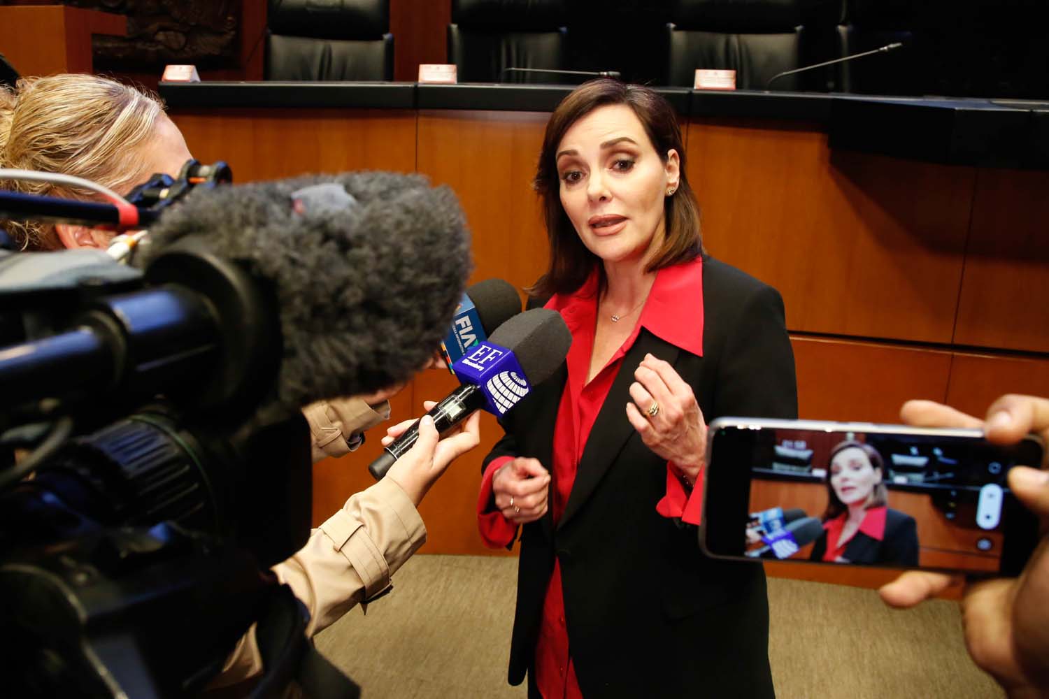 Lilly Téllez justifica faltas al Senado