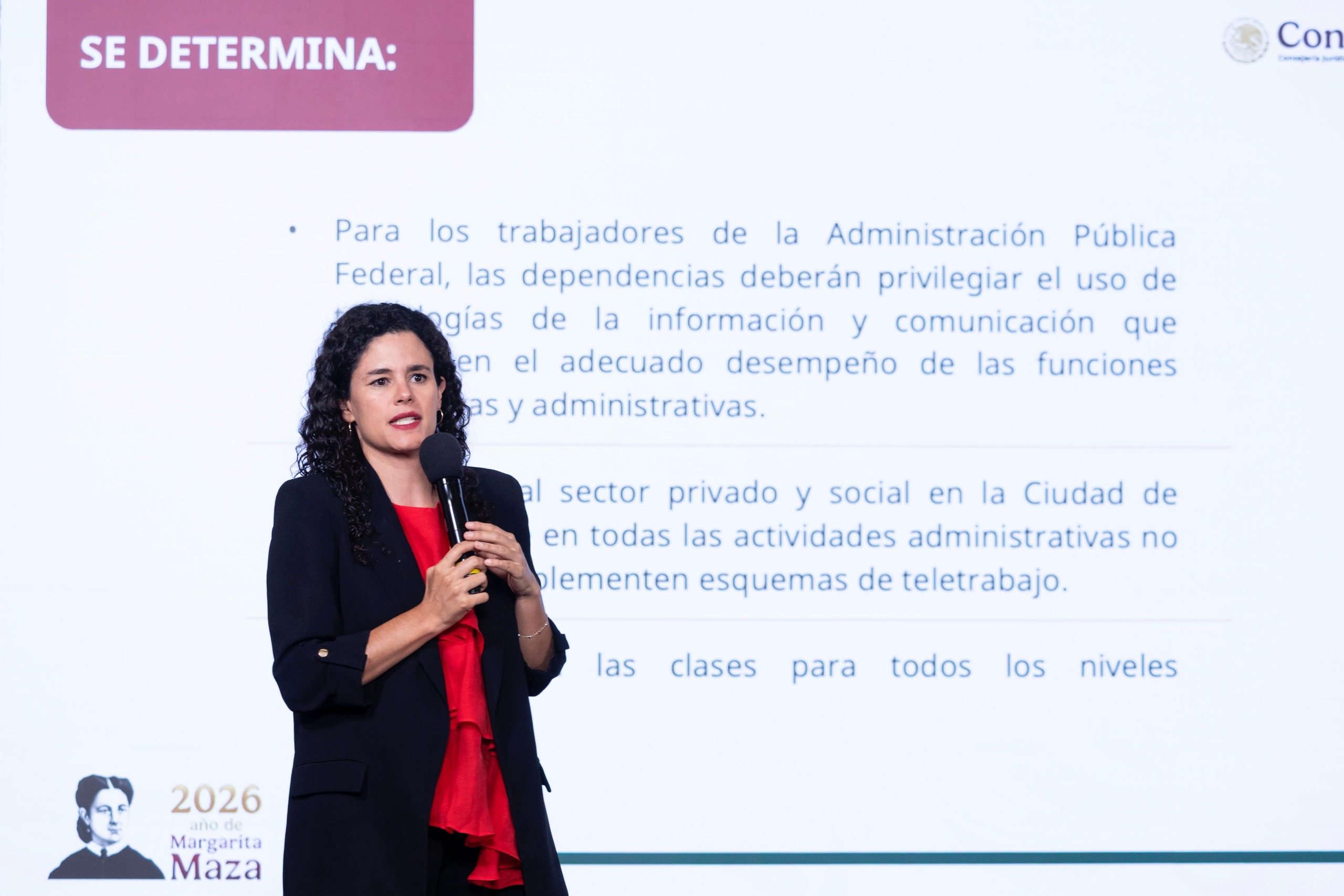 Luisa Alcalde 9 de junio