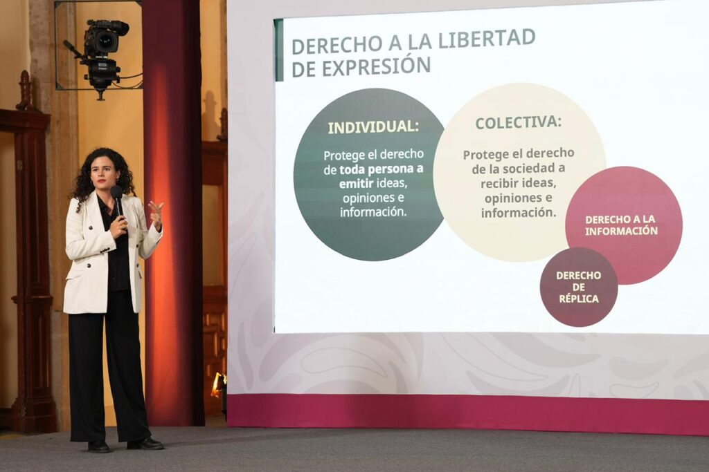 Luisa Alcalde libertad de expresión