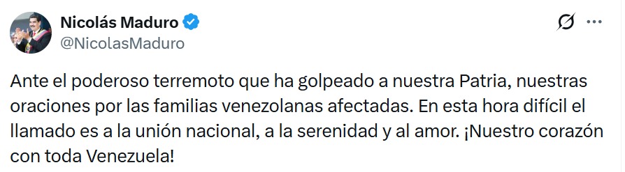 Nicolas Maduro X