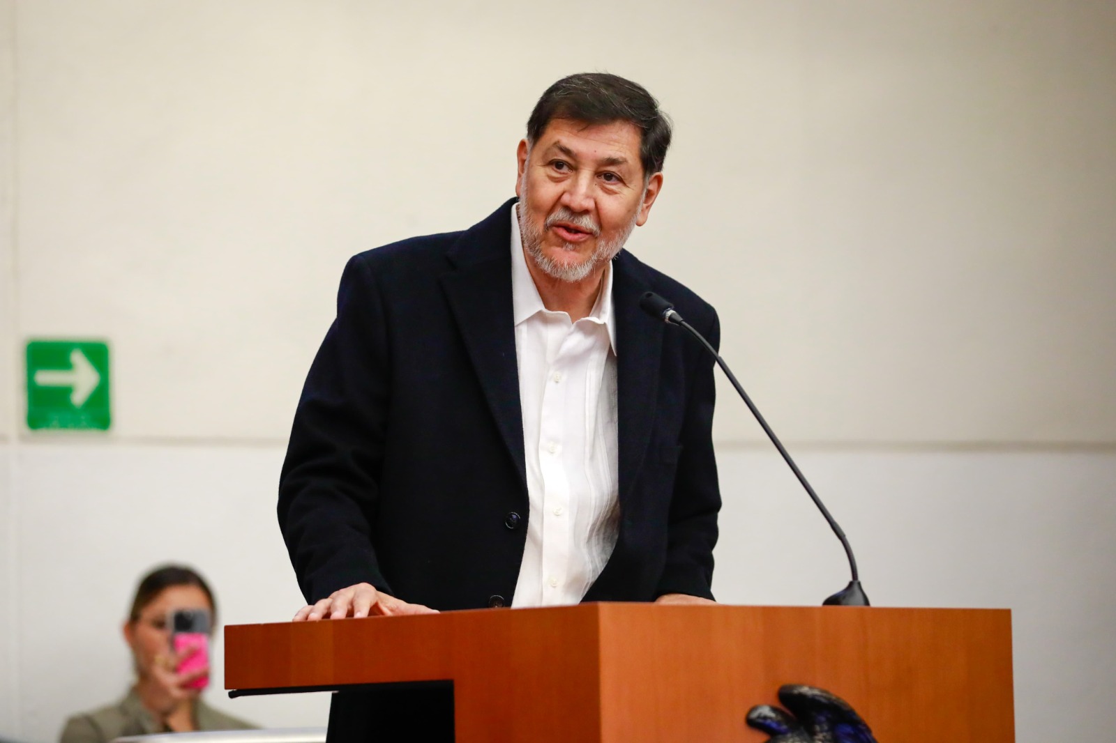 Noroña afirma que tener visa estadounidense es insustancial