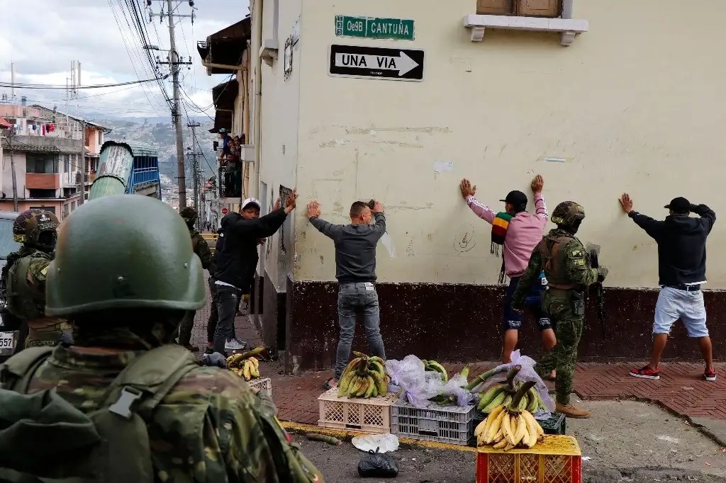 Operativos de Noboa en Ecuador 