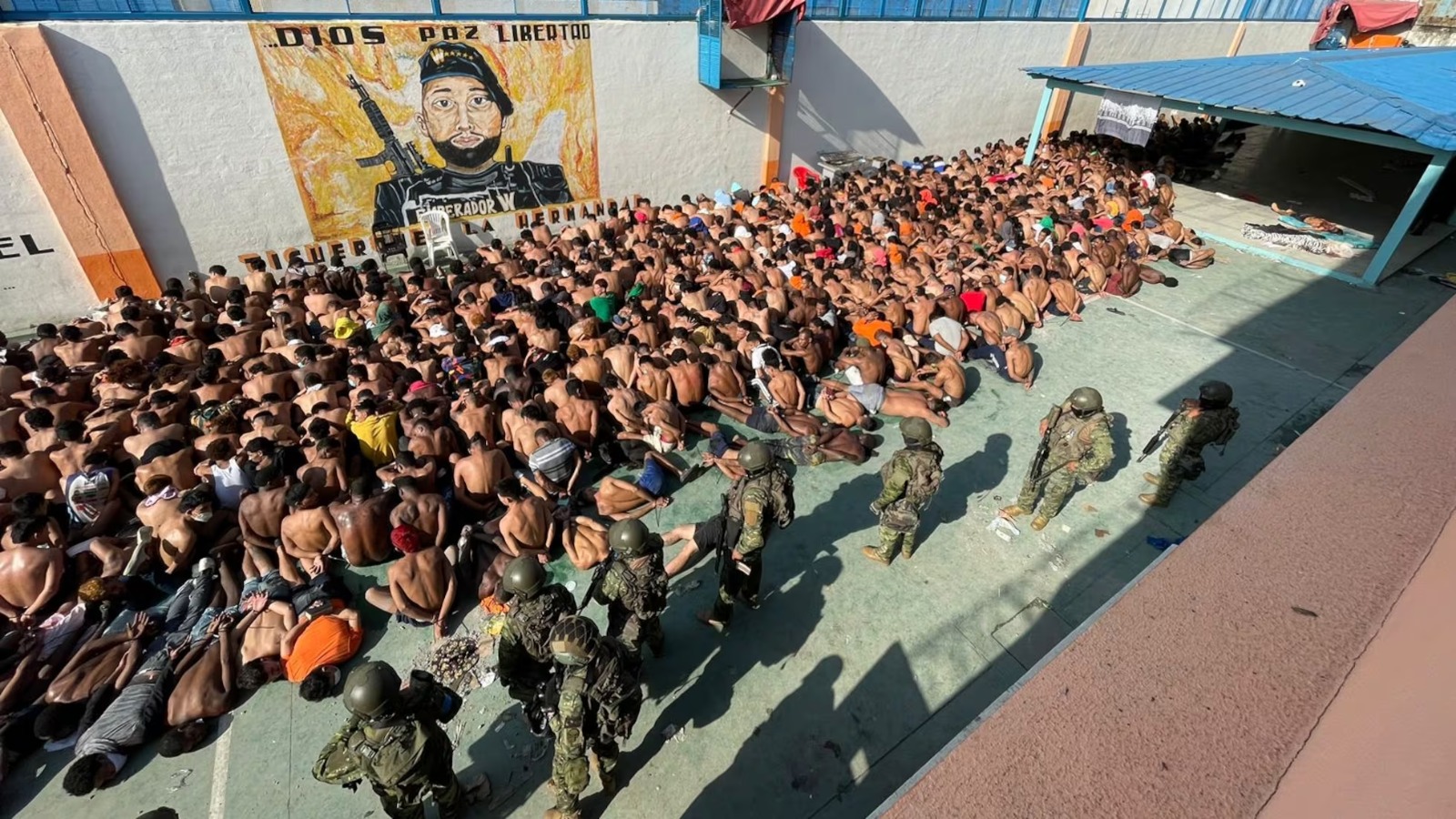 Población penitenciaria en Ecuador 