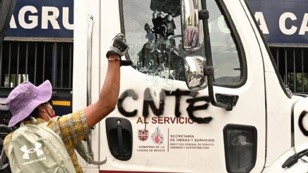 Protestas CNTE