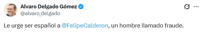 Redes critican a Calderón