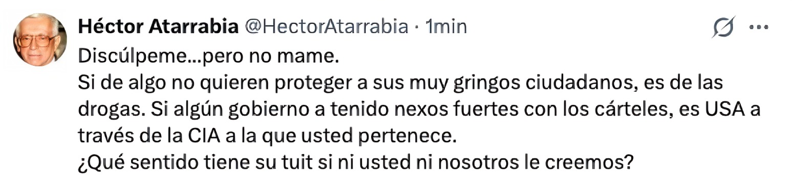 Redes recuerdan consumo de EU a carteles
