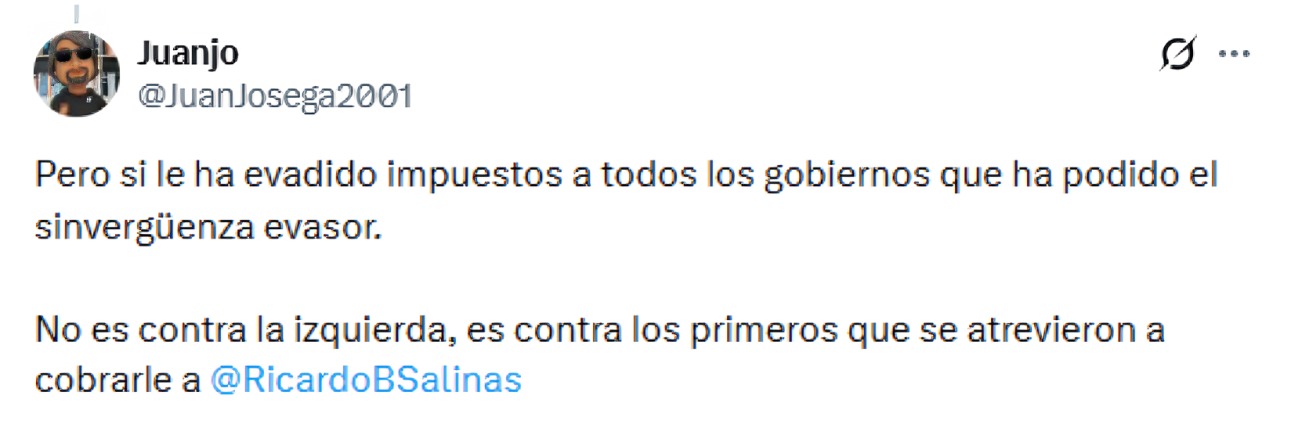 Redes tunden a Salinas Pliego por negarse a pagar impuestos