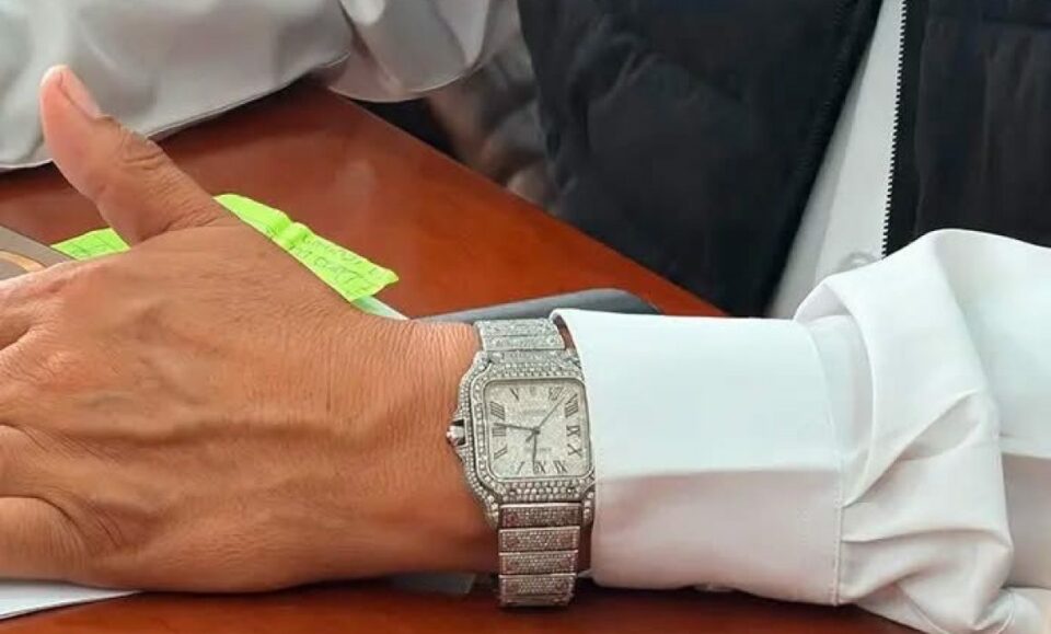 Reloj de diputado del PT