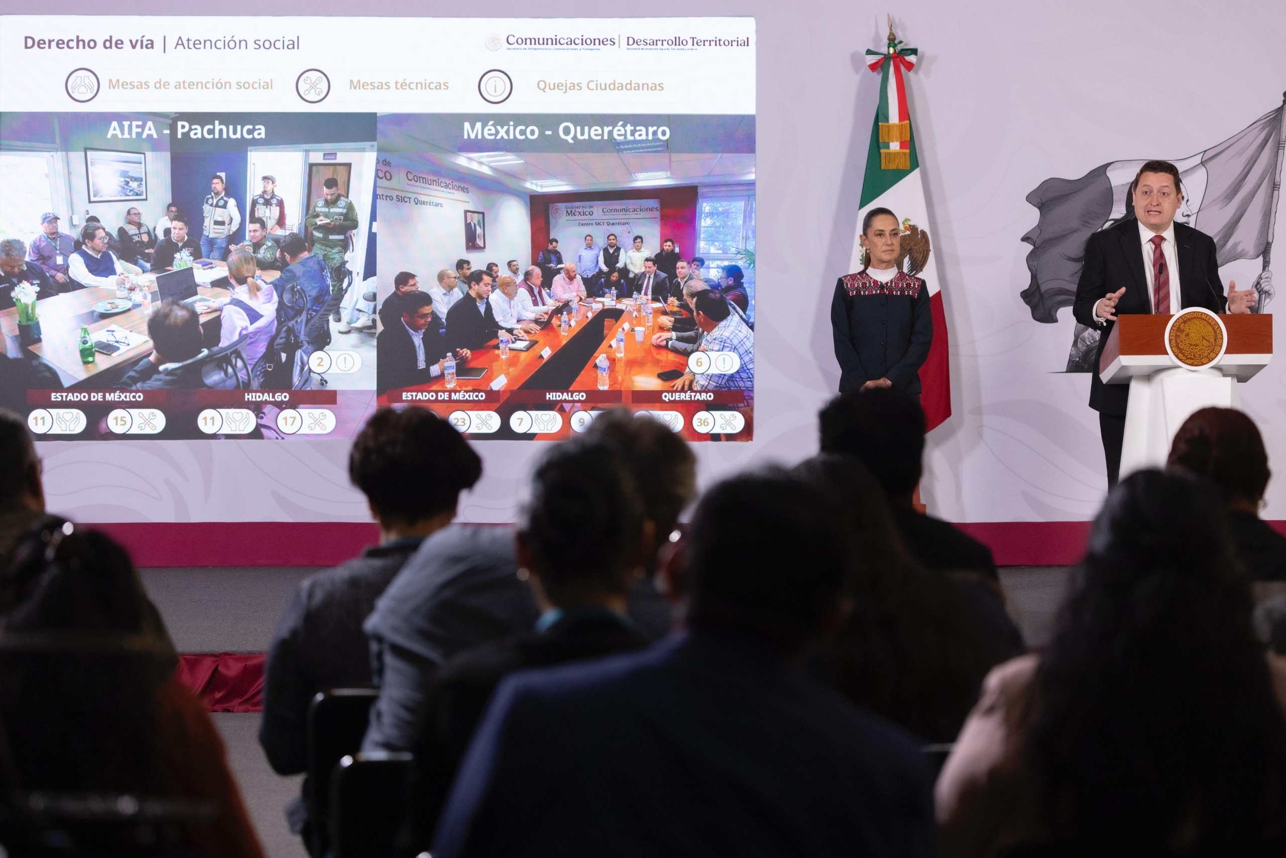 Sheinbaum prevé inaugurar trenes