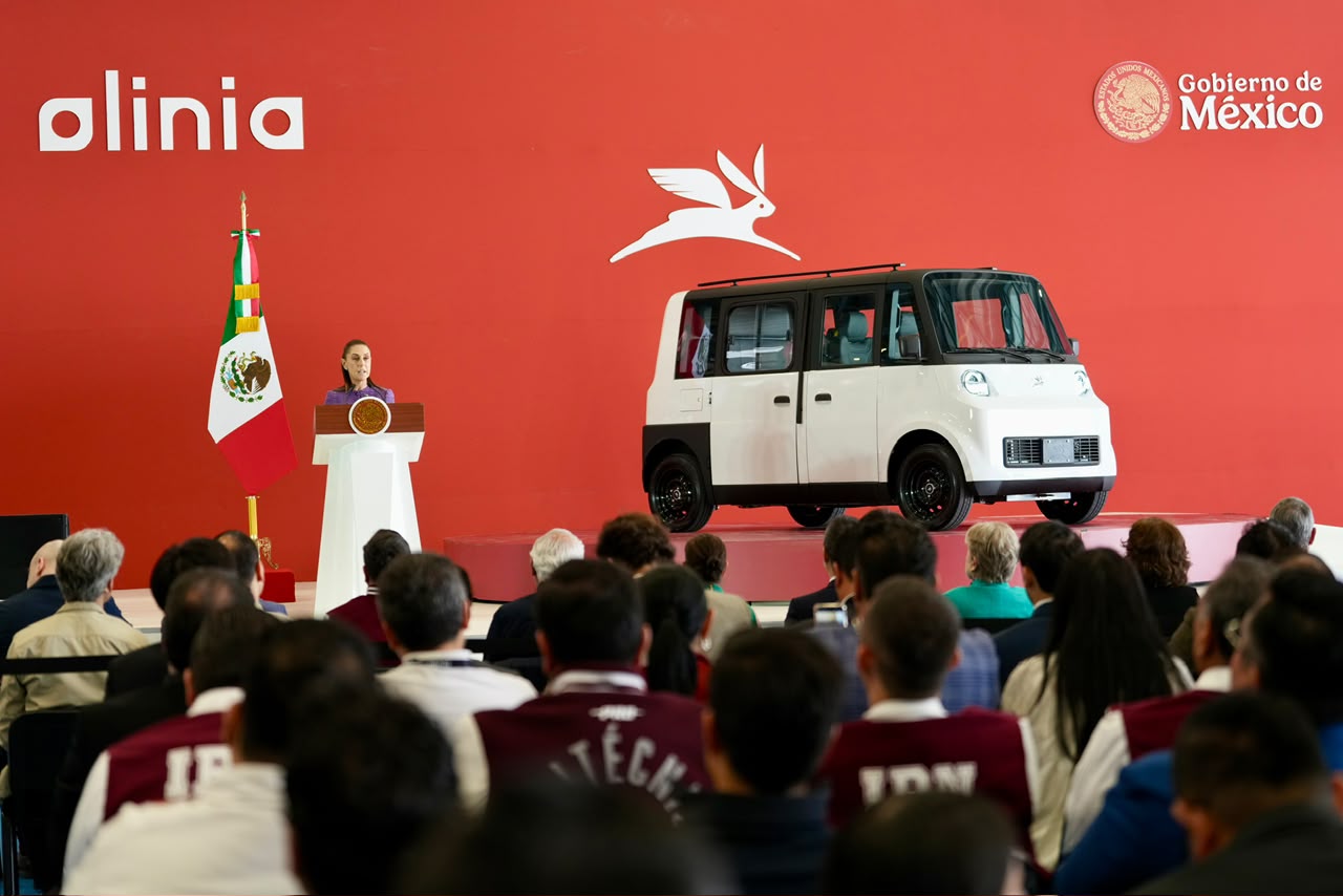 Sheinbaum presenta Olinia