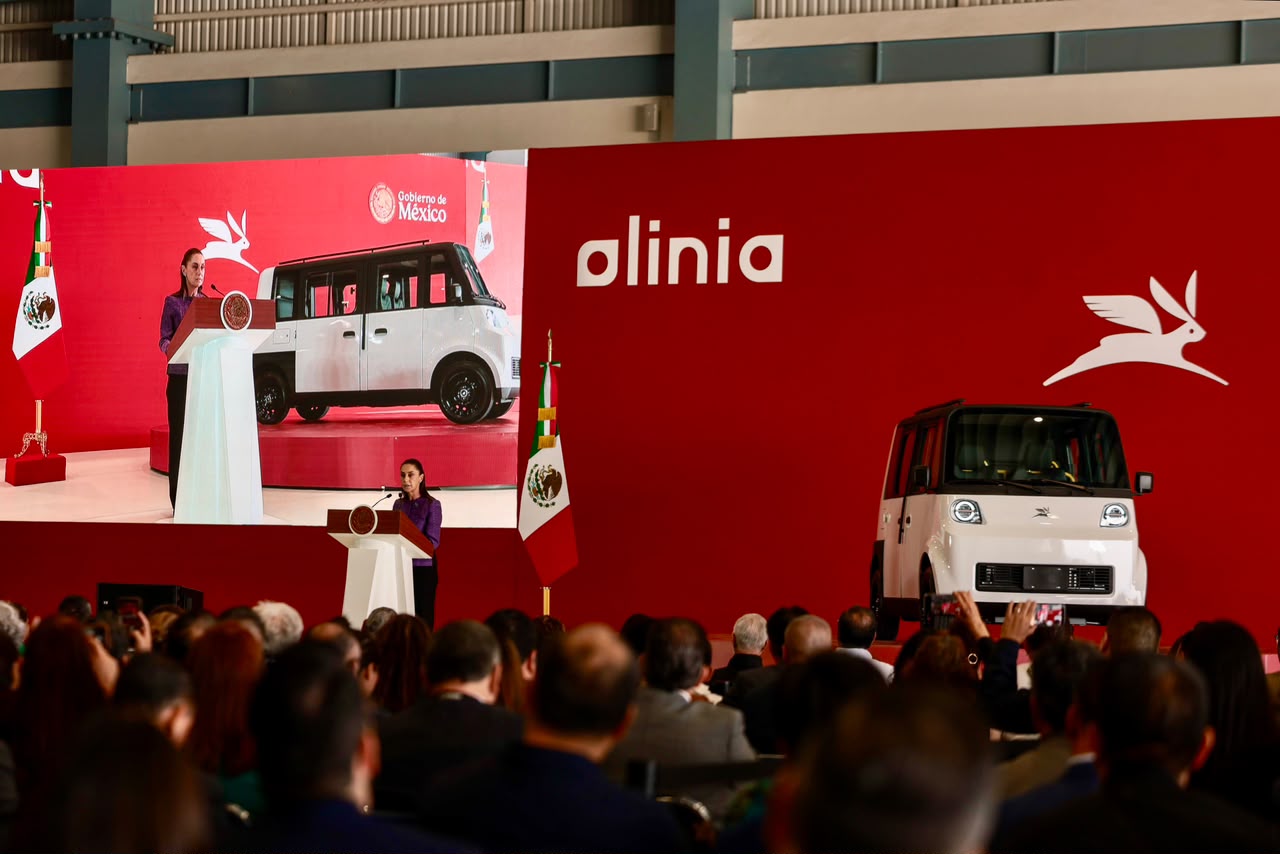 Sheinbaum presentación Olinia