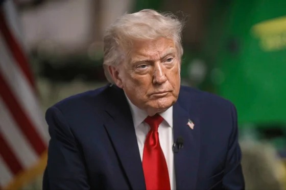 Trump con Kristen Welker