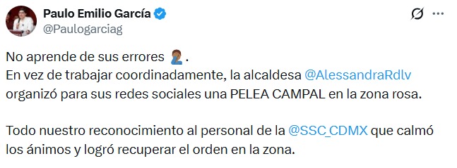 Redes critican a Alessandra Rojo tras pleito en Zona Rosa