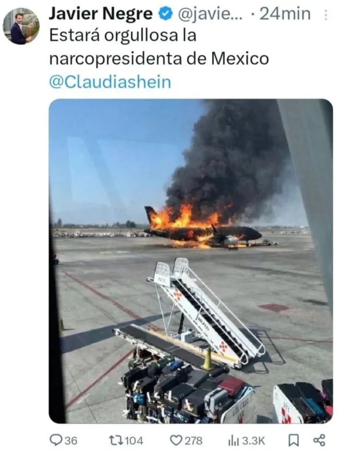 TV Azteca difunde desinformación 